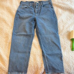Abercrombie and Fitch ankle staright Classic Blue Denim Jeans